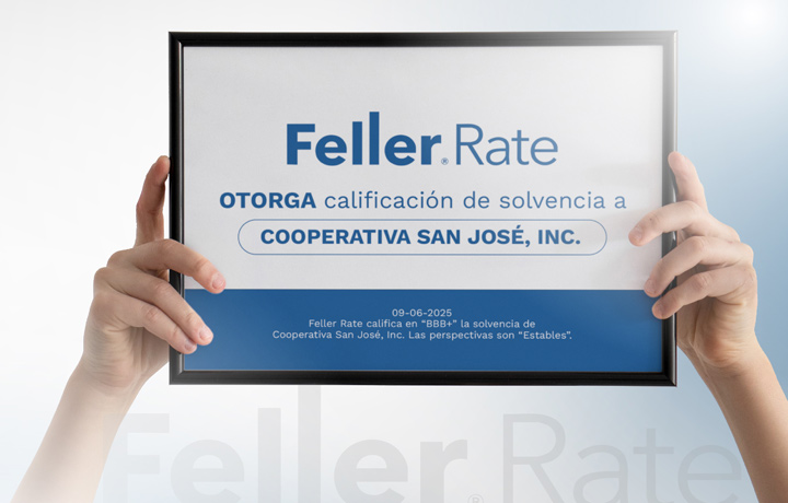 Feller Rate otorga calificación de riesgo a Cooperativa San José, Inc.
